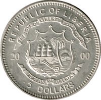 5 Dollars obverse