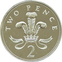 2 Pence reverse