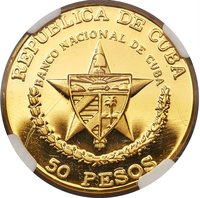 50 Pesos obverse