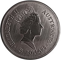 5 Dollars obverse