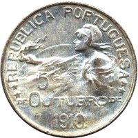 1 Escudo obverse