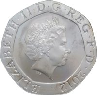 20 Pence obverse