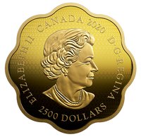 2500 Dollars obverse