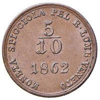 5⁄10 Soldo reverse