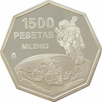 1500 Pesetas reverse