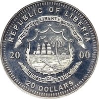 20 Dollars obverse