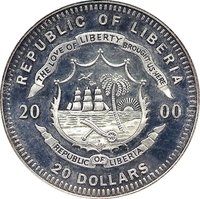 20 Dollars obverse