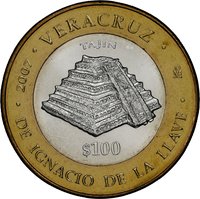 100 Pesos reverse