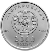 2000 Forint obverse