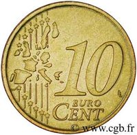 10 Euro Cents reverse