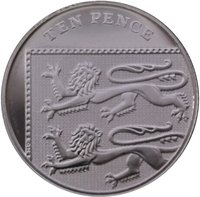 10 Pence reverse