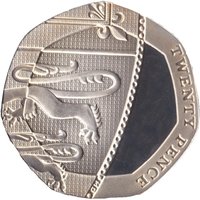 20 Pence reverse