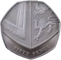 50 Pence reverse