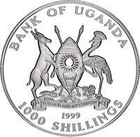 1000 Shillings obverse