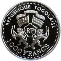 1000 Francs CFA obverse