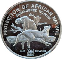 5000 Shillings reverse