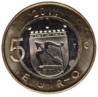 5 Euros reverse