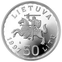 50 Litų obverse
