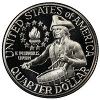 ¼ Dollar reverse