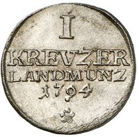1 Kreuzer reverse