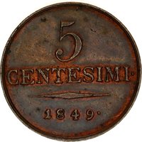 5 Centesimi reverse