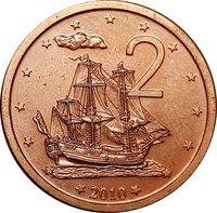 2 Cents reverse
