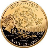 10000 Dollars obverse