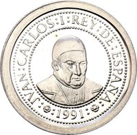 100 Pesetas obverse