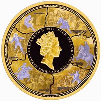 3000 Dollars obverse