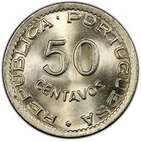 50 Centavos reverse