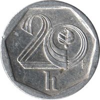 20 Haléřů reverse