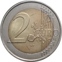 2 Euro reverse