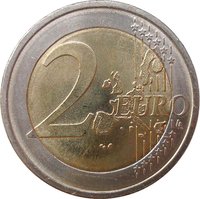2 Euro reverse