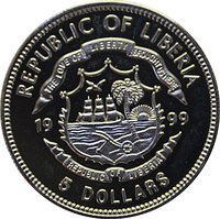 5 Dollars obverse