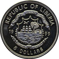 5 Dollars obverse
