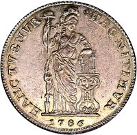 3 Gulden reverse