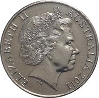 20 Cents obverse