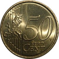 50 Euro Cents reverse