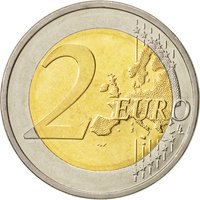 2 Euro reverse