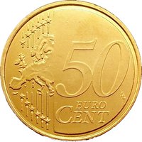 50 Euro Cents reverse