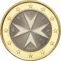 1 Euro obverse