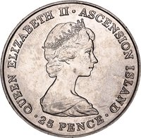 25 Pence obverse