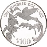 100 Dollars reverse