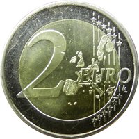 2 Euro reverse