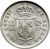 10 Centavos reverse