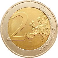 2 Euro reverse