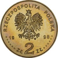 2 Zlotys obverse