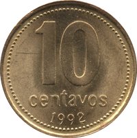 10 Centavos reverse
