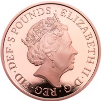 5 Pounds obverse
