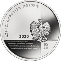 10 Zlotys obverse